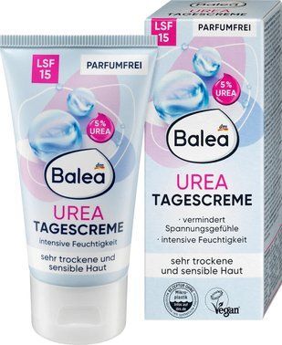 Balea UREA Увлажняющий дневной крем SPF 15 с 5 % мочевины, ля очень сухой и чувствительной кожи, 50 мл 4066447101812 фото