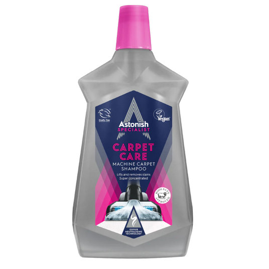 Шампунь для миючих пилососів Astonish Carpet Care (1 л): Глибока дезінфекція та відновлення килимів 5060060212022_1 фото