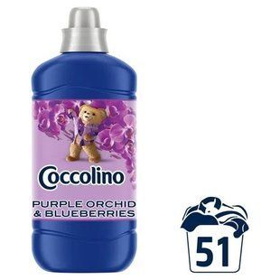 Coccolino Perfume & Care Purple Orchid & Blueberries Кондиціонер 1275 мл (51 прання) 8720181409714 фото