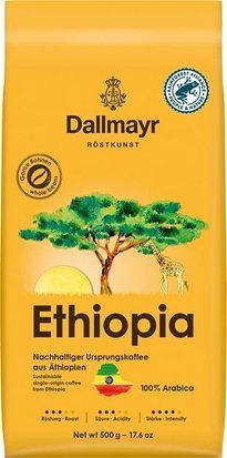 Кофе в зернах Dallmayr Ethiopia 500 г 4008167040507 фото