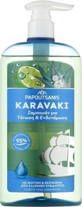 Karavaki Boost & Strength Шампунь 600 мл | укрепление и объем для тонких волос 5201109003489 фото