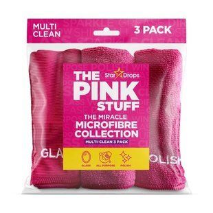 Набір серветок з мікрофібри The Pink Stuff Microfibre Collection 3шт 5060033823521 фото