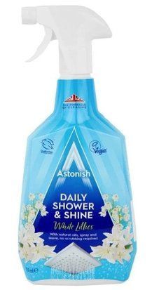 Чистящее средство душевой кабины Astonish White Lilies 750 мл 048256210316 фото