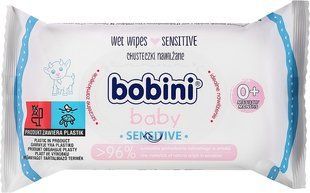 Bobini Baby Sensitive Влажные салфетки, 60 шт (для самой нежной кожи с рождения) 5900465238640 фото