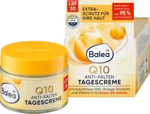 Защитный дневной крем для лица Balea Q10 Anti-Falten LSF 30 против морщин, 50 мл 4066447429671 фото