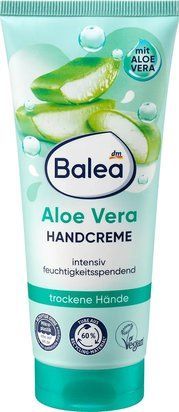 Balea Handcreme Aloe Vera 100 мл &mdash; інтенсивне зволоження до 24 год, для чутливої шкіри 4066447492668 фото