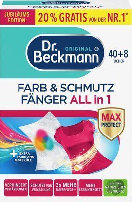 Салфетки для предотвращения линьки Dr.Beckmann, 48 шт 4008455101910 фото