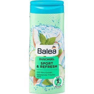 Гель для душа Balea Sport & Refresh 300 мл (4058172444821) 2217941857 фото