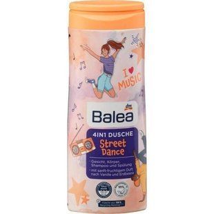 Детский гель для душа Balea Kinder Dusche 4in1 Street Dance Уличные танцы 300 мл. 2217941858 фото