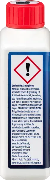 Очиститель посудомоечных машин Denkmit Maschinenpfleger, 250ml 4066447149180 фото