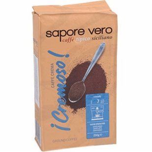 Кофе молотый Cremoso, 250г TM Sapore Vero, Германия 4006406210353 фото