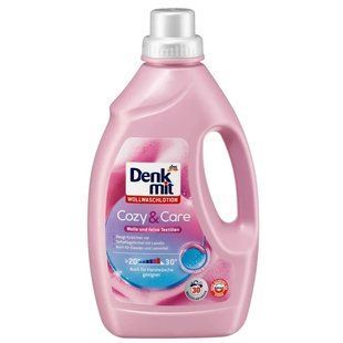 Гель для прання делікатніх речей Denkmit Cozy & Care 1500 мл 30 прань 4058172216251 фото