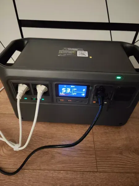 Зарядна станція DJI Power 1000 V2, 2600 Вт, 1024 Вт/год (електростанція для дому, UPS, ДБЖ) 6937224115156 фото