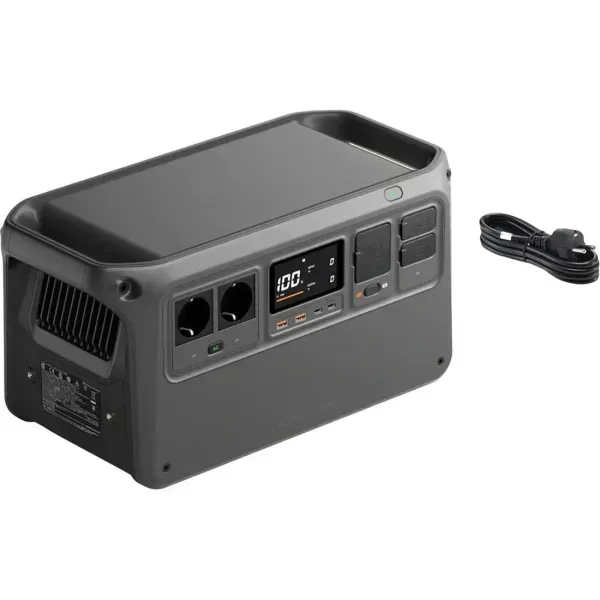 Зарядна станція DJI Power 1000 V2, 2600 Вт, 1024 Вт/год (електростанція для дому, UPS, ДБЖ) 6937224115156 фото