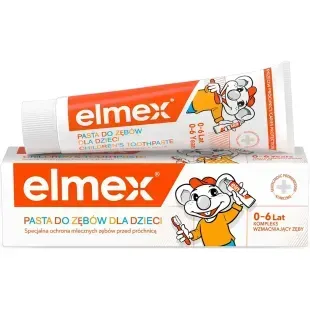 Детская зубная паста Elmex Children&rsquo;s Toothpaste 50 мл | Защита от кариеса 0&ndash;6 лет 4007965560101 фото