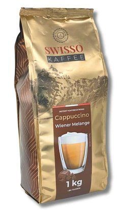 Капучино SWISSO KAFFEE CAPPUCCINO Wiener Melange 1000г 4260623230918 фото
