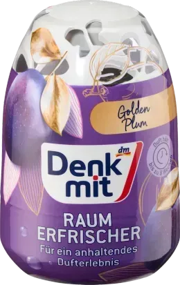 Декоративний освіжувач повітря Denkmit Golden Plum 150мл 4066447495386 фото
