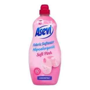 Кондиционер для белья Asevi Soft Pink концентрированный 1,5 л (60 стирок) 8411582889143 фото