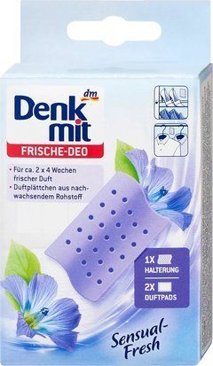 Освіжувач гардеробу DenkMit Sensual Fresh 2 шт 4067796133103 фото