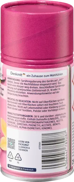 Запаска до автоматичного ароматизатора Denkmit Vanilla Dream &Orchid 250 мл 4010355486219 фото