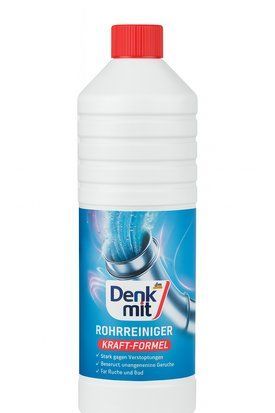 Засіб для чищення труб Denkmit Рідкий 1л 4066447789362_1 фото