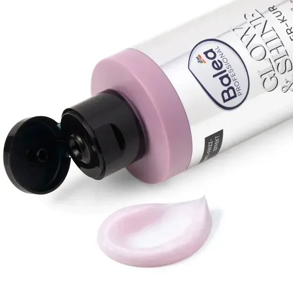 Маска для волос Balea PROFESSIONAL Glow & Shine 200 мл с гликолевой кислотой и кератином 4066447883039 фото
