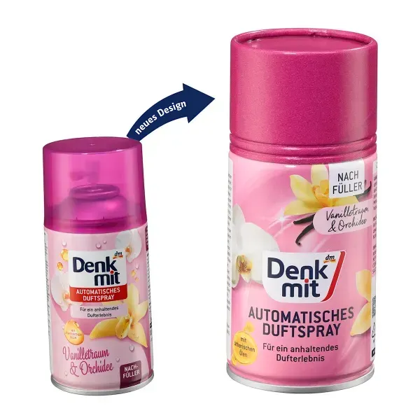 Запаска до автоматичного ароматизатора Denkmit Vanilla Dream &Orchid 250 мл 4010355486219 фото